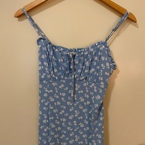 LA Hearts Ruffle Hem Shift Dress from PacSun